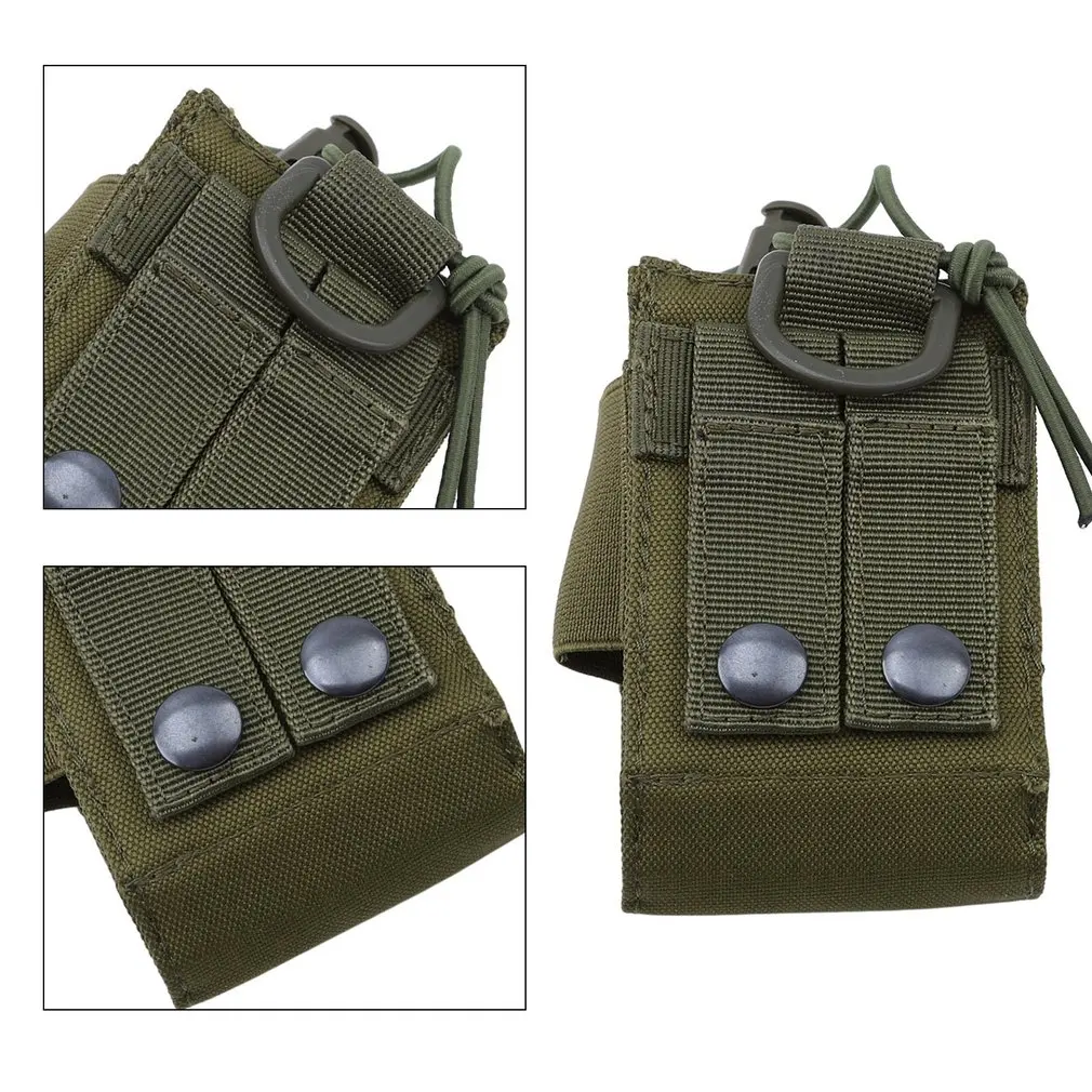 Green Camouflage Walkie-talkie Bag Holder Bag Tactical Sports Pendant Military Molle Nylon Radio Magazine Pouch Pocket
Green Camouflage Walkie-talkie Bag Holder Bag Tactical Sports Pendant Military Molle Nylon Radio Magazine Pouch Pocket