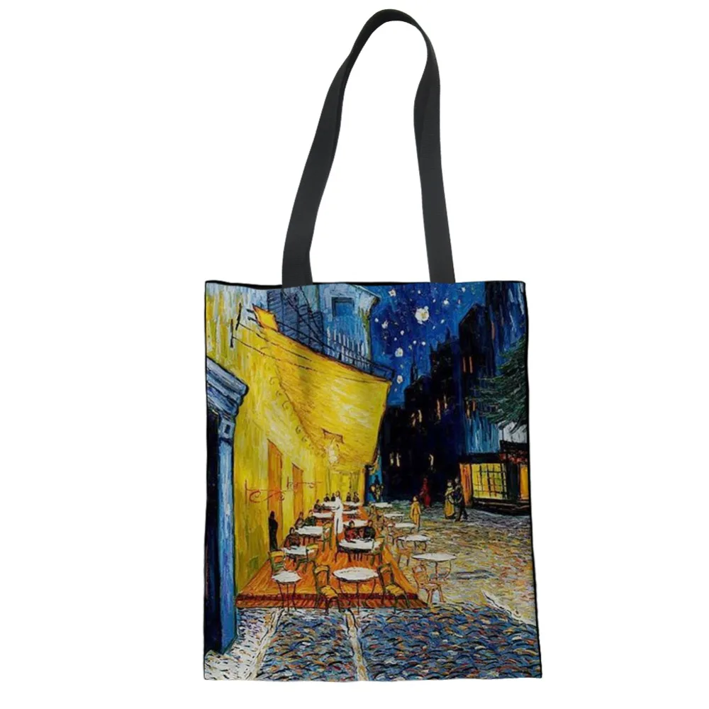 Fashion Women Tote Shopping Bag Canvas Oil Printing Female Handbags Large Capacity Ladies Shoulder Eco Bag Bolsa Reutilizable
Fashion Women Tote Shopping Bag Canvas Oil Printing Female Handbags Large Capacity Ladies Shoulder Eco Bag Bolsa Reutilizable