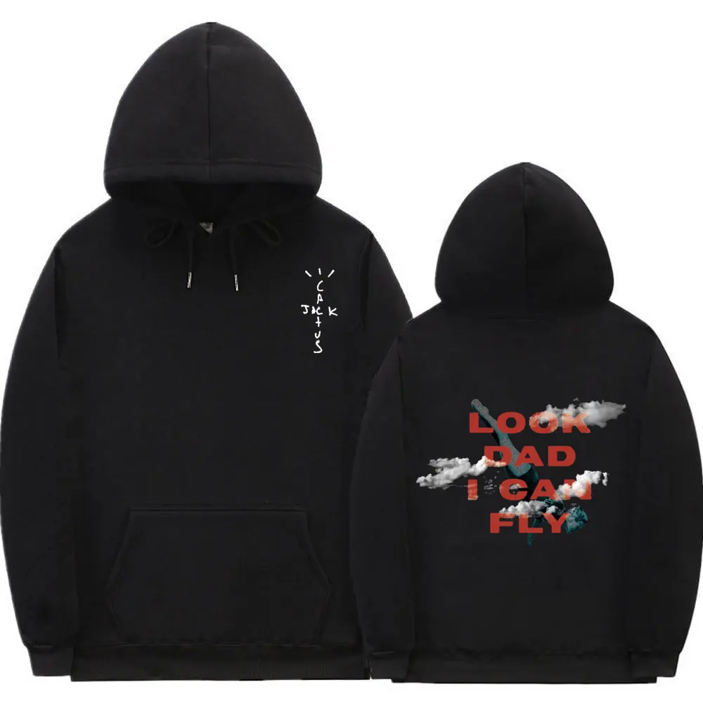 Awesome Cactus Jack Hoodie Mens LOOK MOM I CAN FLY Travis Scott Hoodies Sweatshirt New Double Sided Letter Logo Print Streetwear
Awesome Cactus Jack Hoodie Mens LOOK MOM I CAN FLY Travis Scott Hoodies Sweatshirt New Double Sided Letter Logo Print Streetwear