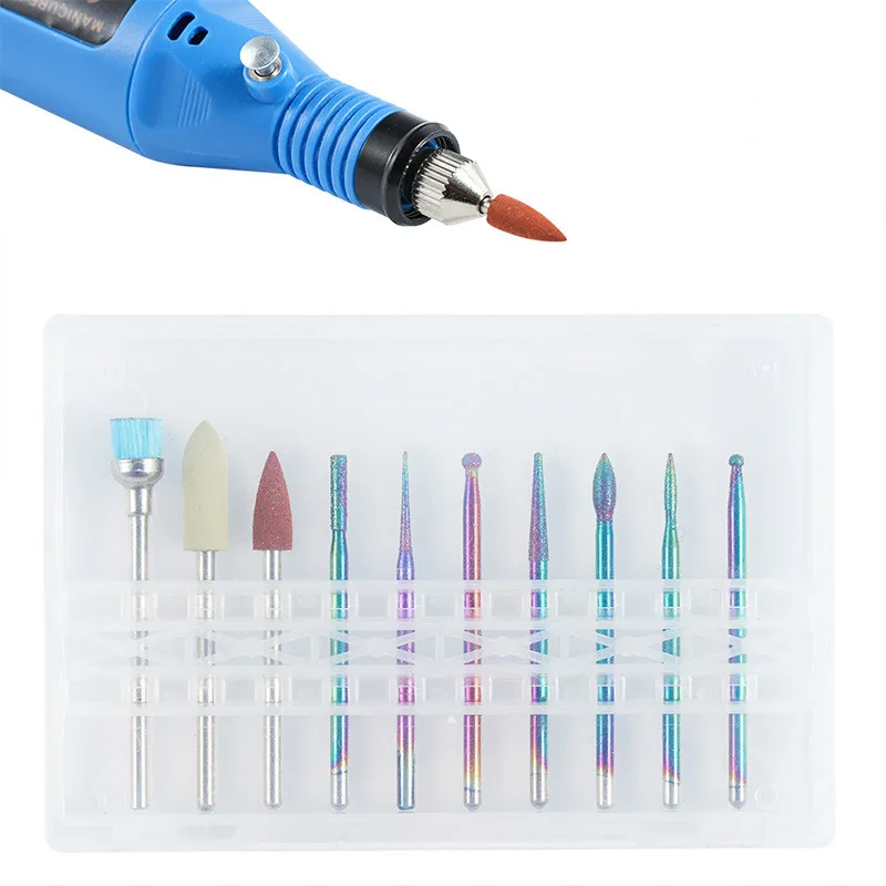 10pcs/box Nail Tungsten Steel Alloy Grinding Head Set Quartz Grinding Machine Special Grinding Head Brush Manicure Machine Tool
10pcs/box Nail Tungsten Steel Alloy Grinding Head Set Quartz Grinding Machine Special Grinding Head Brush Manicure Machine Tool