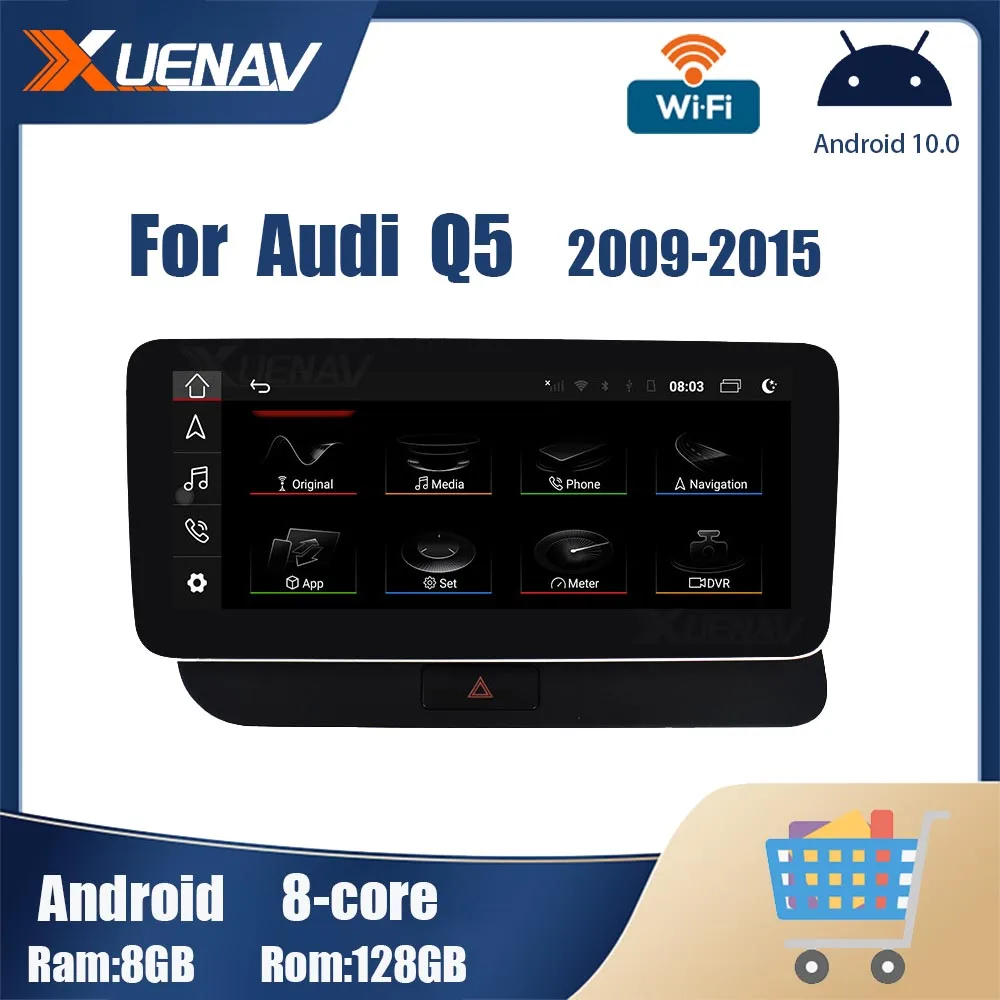 Автомагнитола Android для Audi Q5, 2009, 2010, 2011, 2012, 2013, 2014, 2015, GPS-навигация, IPS сенсорный экран, мультимедиа, Carplay, 8 ядер, 128G
Автомагнитола Android для Audi Q5, 2009, 2010, 2011, 2012, 2013, 2014, 2015, GPS-навигация, IPS сенсорный экран, мультимедиа, Carplay, 8 ядер, 128G