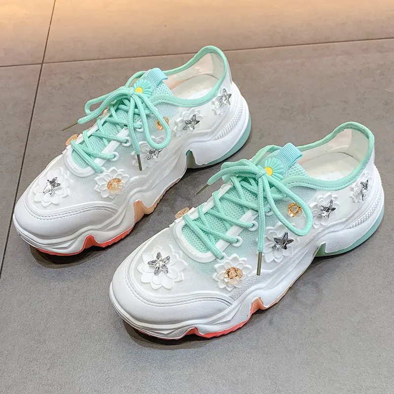 Rainbow old shoes women's spring and summer new thick-soled net shoes fashion increase casual breathable mesh sneakers X827
Rainbow old shoes women's spring and summer new thick-soled net shoes fashion increase casual breathable mesh sneakers X827