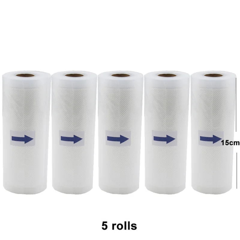 5 рулонов/партия вакуумных мешков для вакуумного упаковщика для хранения пищевых продуктов, вакуумные уплотнительные пакеты Sous Vide, Упаково...
5 рулонов/партия вакуумных мешков для вакуумного упаковщика для хранения пищевых продуктов, вакуумные уплотнительные пакеты Sous Vide, Упаково...