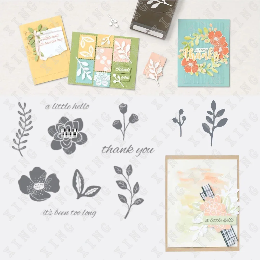 New Blossoms Cutting Dies and Stamps Scrapbook Diary Decoration Mould Embossing Template Diy Greeting Card Handmade Arrival
New Blossoms Cutting Dies and Stamps Scrapbook Diary Decoration Mould Embossing Template Diy Greeting Card Handmade Arrival