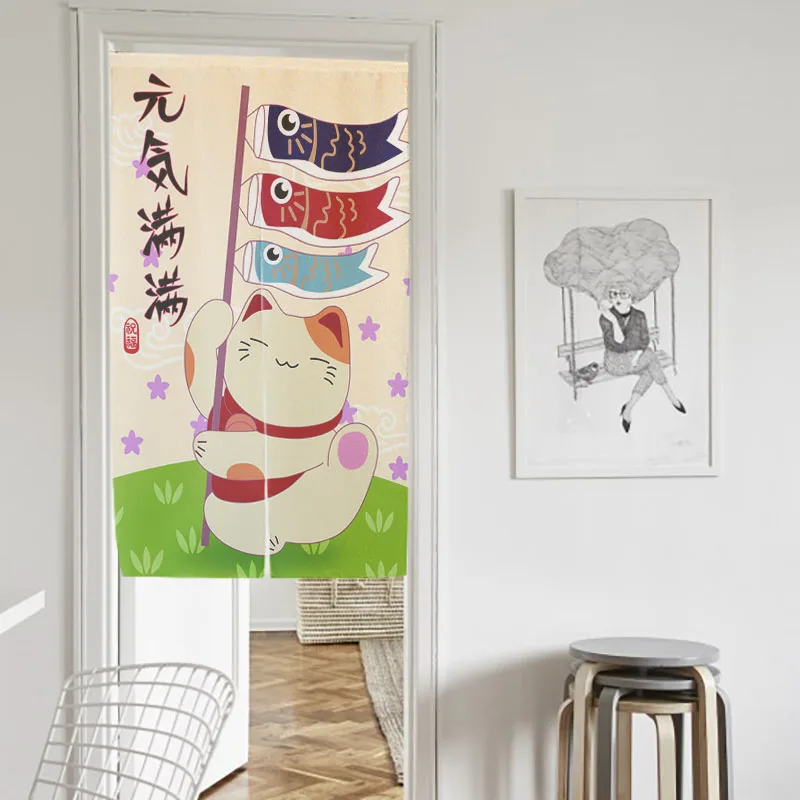 New Fashion Japanese Door Curtain For living Room Bedroom kitchen Curtains Cartoons Cat Decoration Customizable Curtains
New Fashion Japanese Door Curtain For living Room Bedroom kitchen Curtains Cartoons Cat Decoration Customizable Curtains