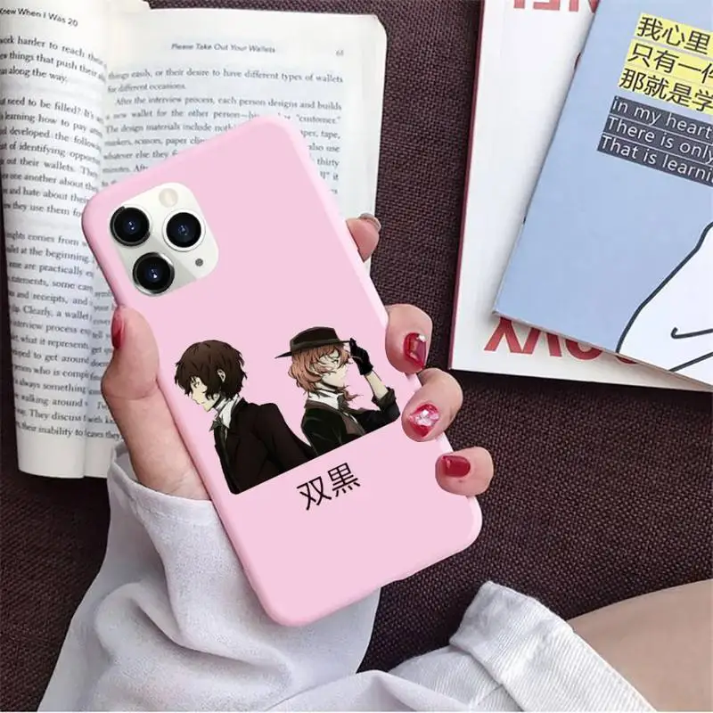 Japan anime Bungo Stray Dogs Phone Case Candy Color for iPhone 11 12 6 6S 7 8 XS X SE 2020 XR mini pro Plus MAX coque
Japan anime Bungo Stray Dogs Phone Case Candy Color for iPhone 11 12 6 6S 7 8 XS X SE 2020 XR mini pro Plus MAX coque