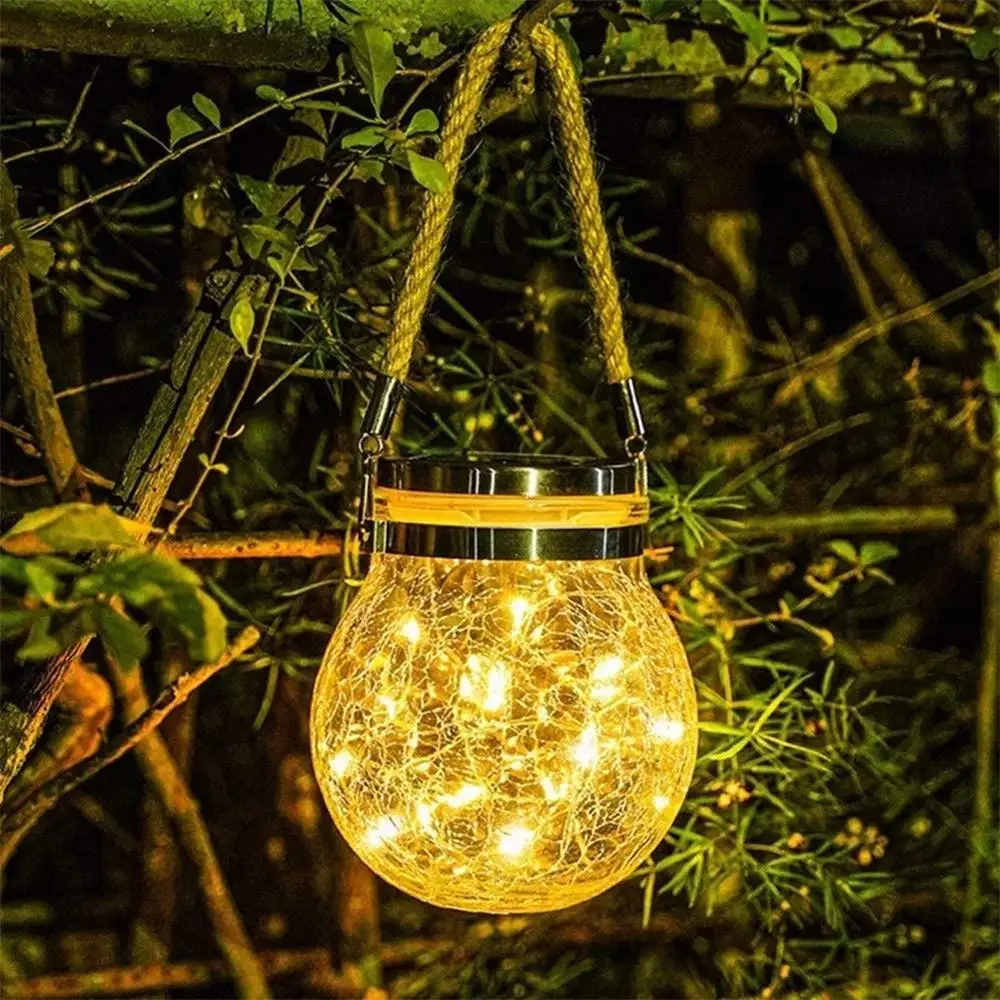 Copper Wire LED Solar Cracked Tank Light Ball Hanging Light Outdoor Garden Light Solar Christmas Light Children's Night Light
Copper Wire LED Solar Cracked Tank Light Ball Hanging Light Outdoor Garden Light Solar Christmas Light Children's Night Light
