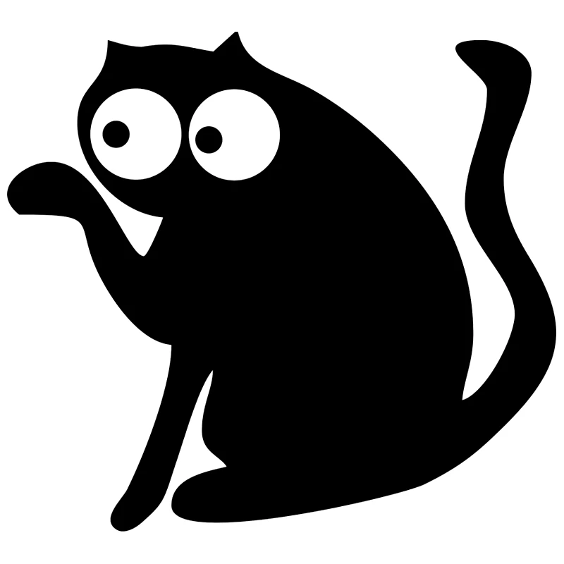 SF3114#15*13.7cm Black Cat Reflective Funny Car Sticker Vinyl Decal Silver/black Car Auto Stickers For Bumper Rear Window
SF3114#15*13.7cm Black Cat Reflective Funny Car Sticker Vinyl Decal Silver/black Car Auto Stickers For Bumper Rear Window