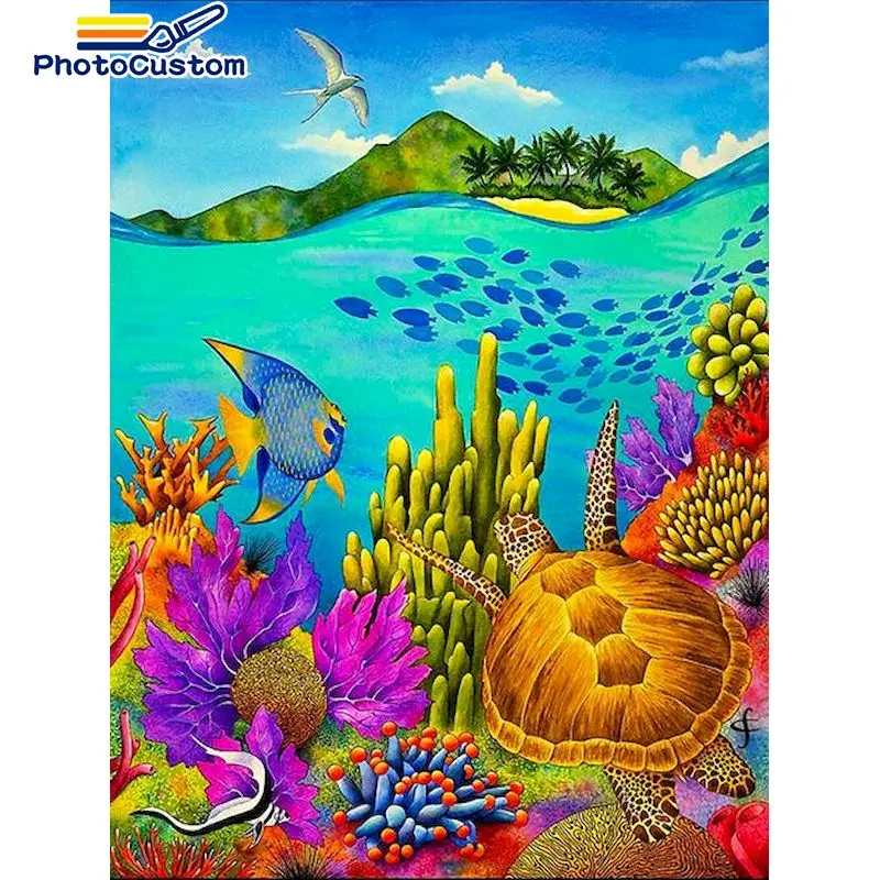 PhotoCustom turtle Animals Painting By Numbers on canvas living room Oil Paint by numbers Zero Basis DIY Gift Home Wall Decor
PhotoCustom turtle Animals Painting By Numbers on canvas living room Oil Paint by numbers Zero Basis DIY Gift Home Wall Decor