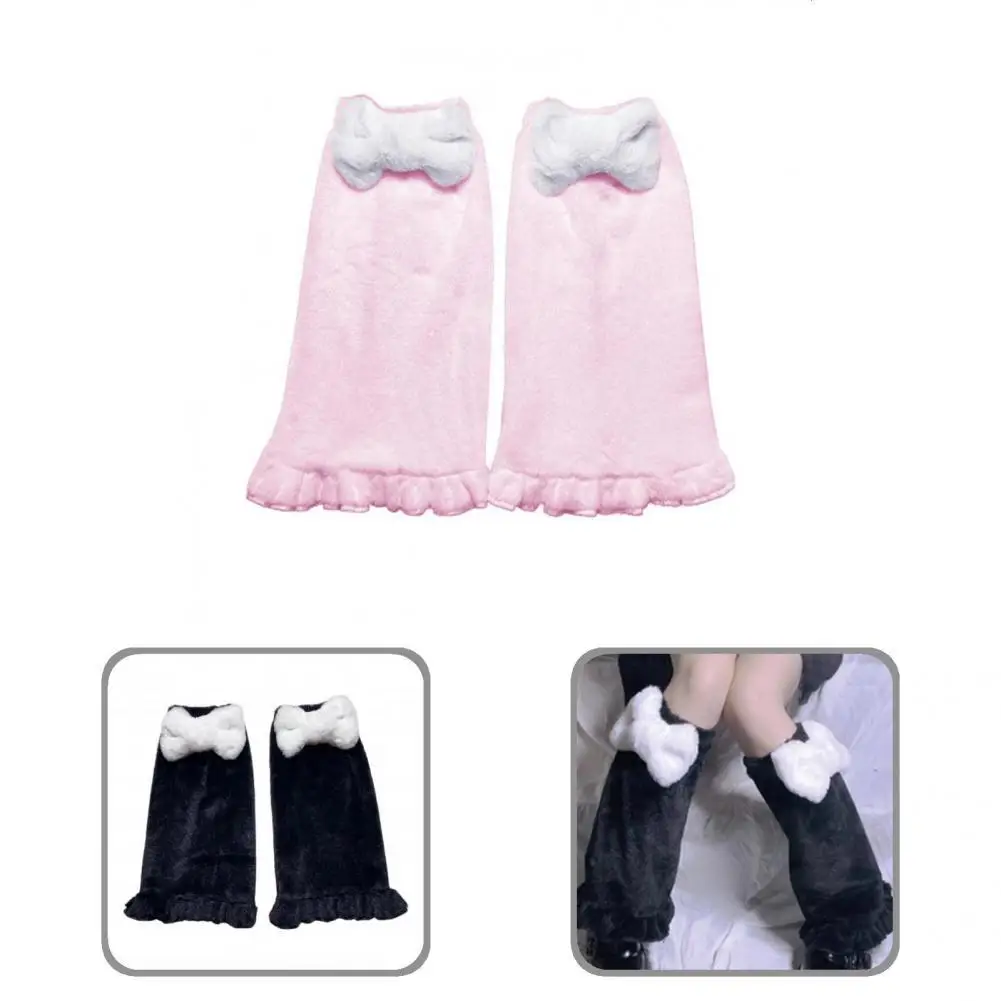 Elastic 1 Pair Sweet Cartoon Cosplay Leg Warmers Lady Plush Leg Warmers Japanese Style for Office
Elastic 1 Pair Sweet Cartoon Cosplay Leg Warmers Lady Plush Leg Warmers Japanese Style for Office