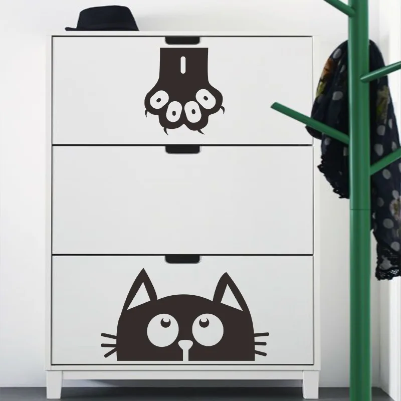 Funny Cat Kitten Prints Vinyl Wall Art Mural Wall Sticker Washroom Home Decor Toilet Wall Decal Cats Paw Wallpaper Poster
Funny Cat Kitten Prints Vinyl Wall Art Mural Wall Sticker Washroom Home Decor Toilet Wall Decal Cats Paw Wallpaper Poster