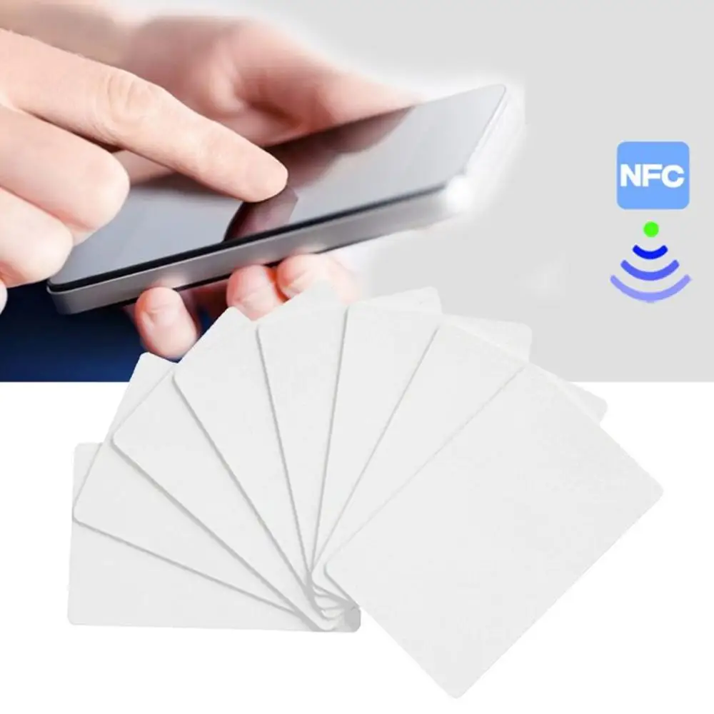 NFC Cards Rewritable Blank PVC Ntag215 NFC Cards for Tagmo Amiibo Games All NFC-Enabled Mobile Phone Devices Access Control Card
NFC Cards Rewritable Blank PVC Ntag215 NFC Cards for Tagmo Amiibo Games All NFC-Enabled Mobile Phone Devices Access Control Card