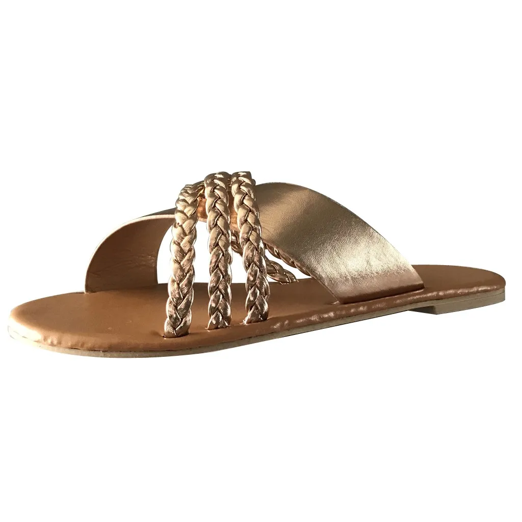 Summer Sandals Women Platform Slipper Woven Cross with Open Toe Sandals Beach Outdoor Slides Walking Shoes Sandalias Mujer 2020
Summer Sandals Women Platform Slipper Woven Cross with Open Toe Sandals Beach Outdoor Slides Walking Shoes Sandalias Mujer 2020