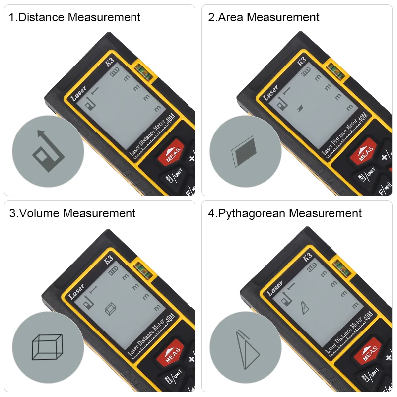 G.M.G laser rangefinder distance meter 100m 70m 50m 40m laser tape range finder build measure digital ruler trena roulette
G.M.G laser rangefinder distance meter 100m 70m 50m 40m laser tape range finder build measure digital ruler trena roulette