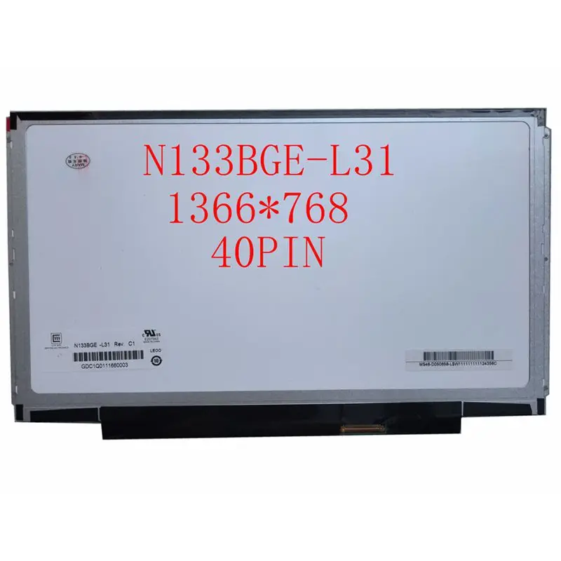 Оригинальный 13,3 светодиодный экран B133XW01 V.0 B133XW03 V.1 V.4 N133BGE-L31 LTN133AT27 LTN133AT16 CLAA133WA01A 40 контактов
Оригинальный 13,3 светодиодный экран B133XW01 V.0 B133XW03 V.1 V.4 N133BGE-L31 LTN133AT27 LTN133AT16 CLAA133WA01A 40 контактов