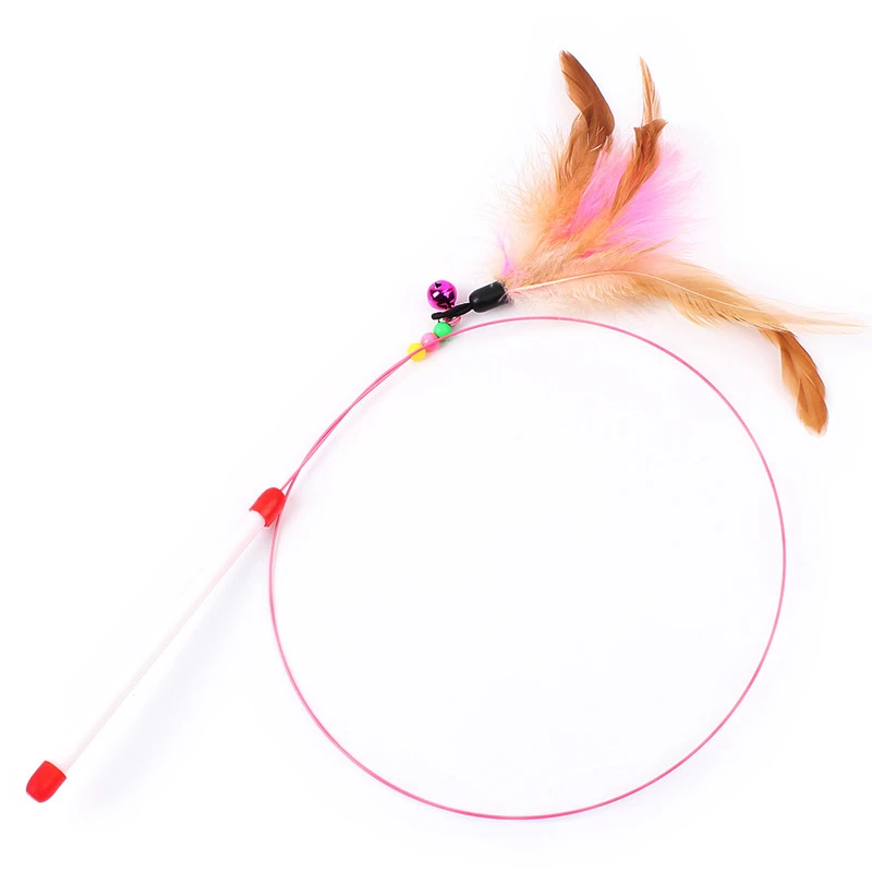 1PC Premium Pet Random Color Interactive Toy Feathers Tease Cat Funny Stick Pet Kitten Supplies Accessories
1PC Premium Pet Random Color Interactive Toy Feathers Tease Cat Funny Stick Pet Kitten Supplies Accessories