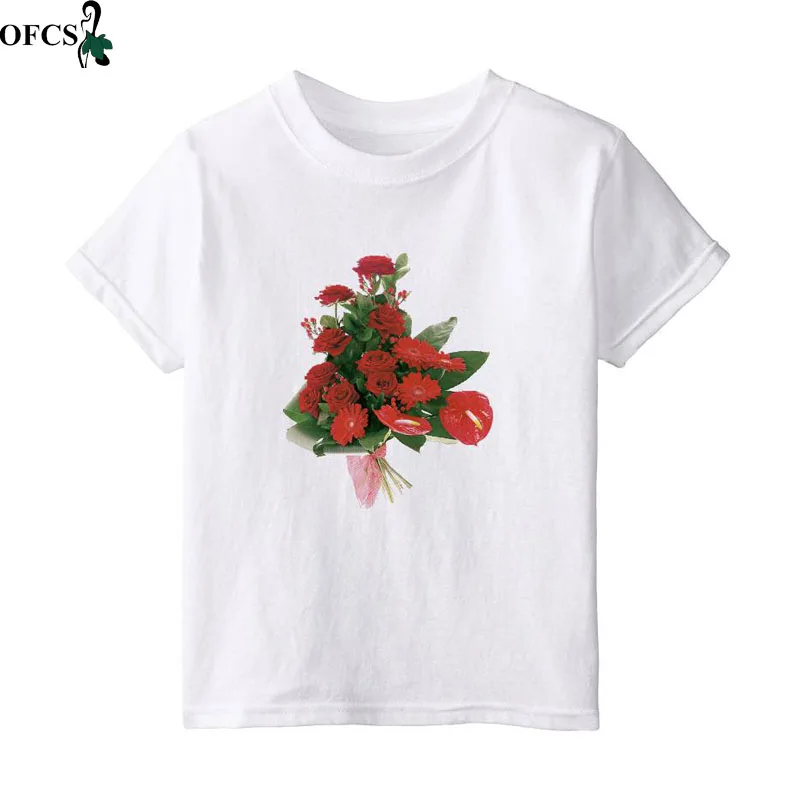 Flower Print Boys T Shirt For Summer Kids Boys Girls Short Sleeve T-Shirts Chilren Clothing Cotton Tops Girls Tshirts Retail Tee
Flower Print Boys T Shirt For Summer Kids Boys Girls Short Sleeve T-Shirts Chilren Clothing Cotton Tops Girls Tshirts Retail Tee