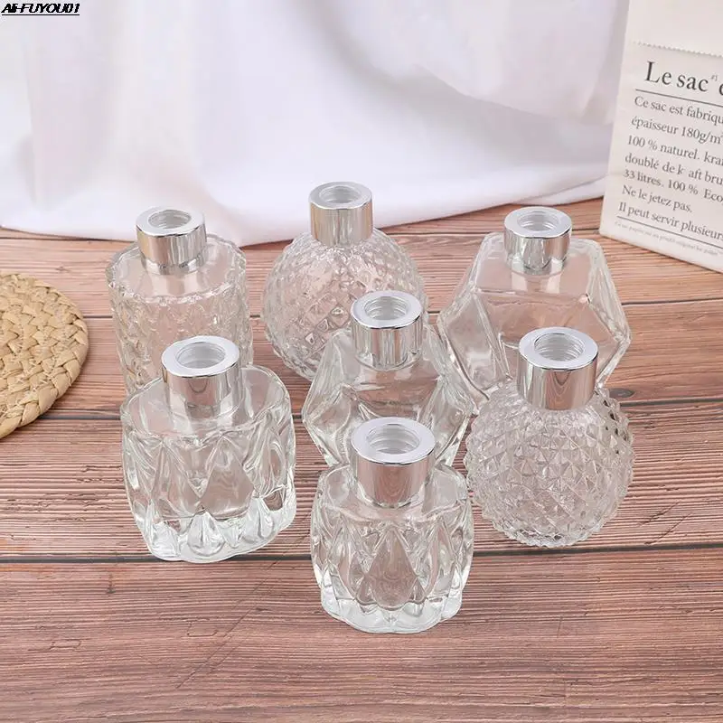 Простой прозрачный стеклянный маленький скандинавский декоративный ваза для цветов и ароматерапии