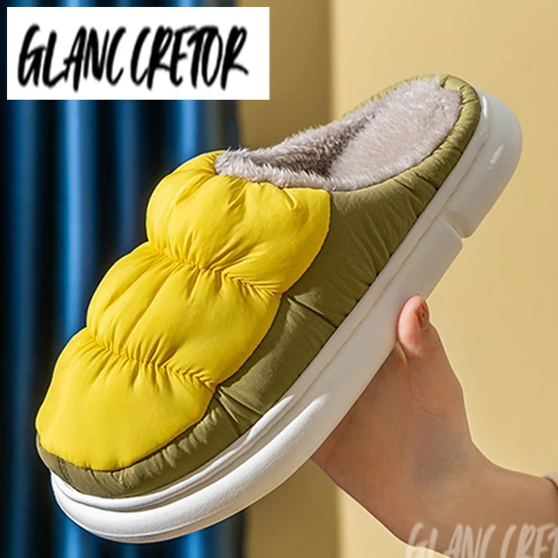 Winter Women Slippers Warm Soft Plush Thick Sole Home Shoes For Ladies Indoor Non Slip Couple Slipper 2021 Waterproof Fabric
Winter Women Slippers Warm Soft Plush Thick Sole Home Shoes For Ladies Indoor Non Slip Couple Slipper 2021 Waterproof Fabric
