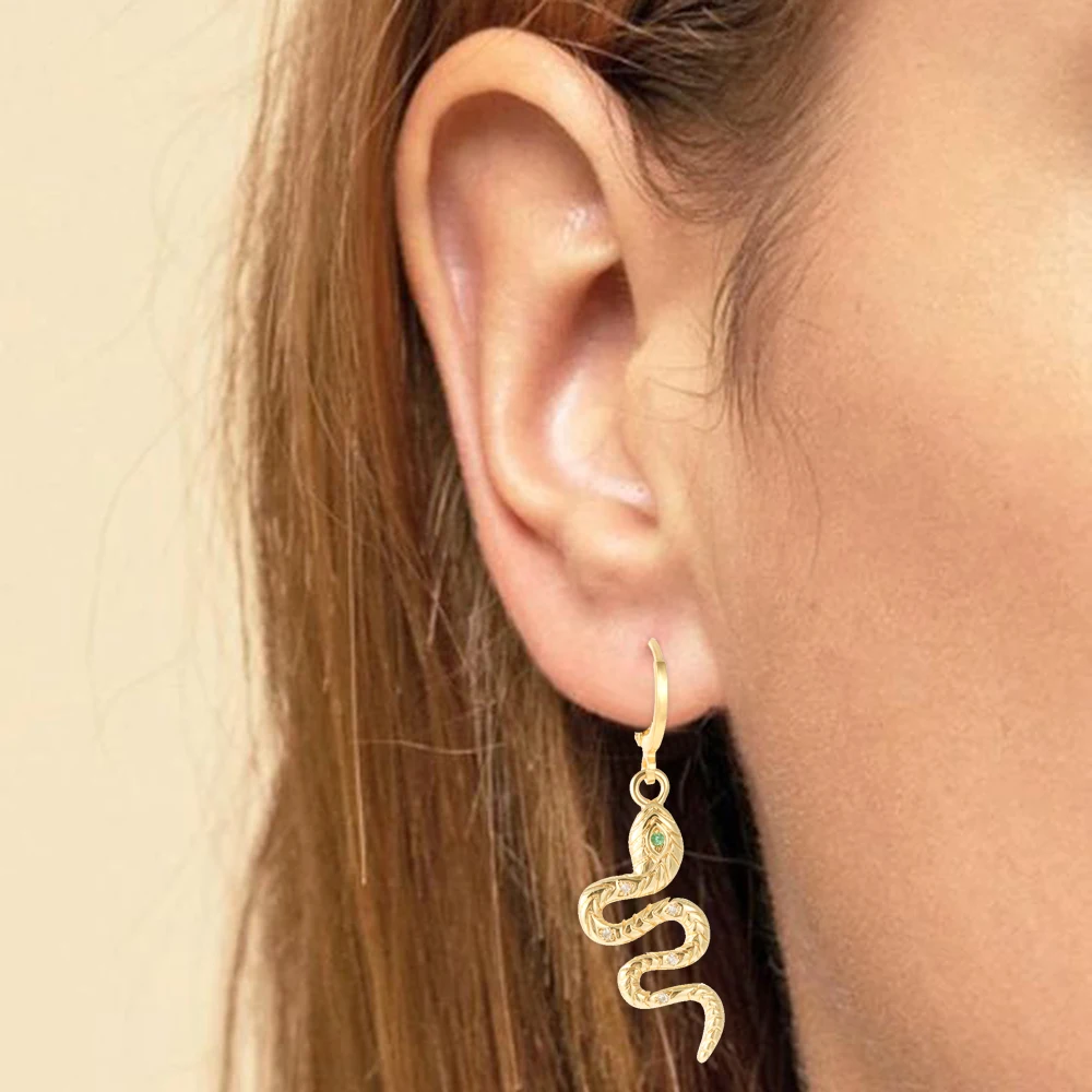 Animal Drop Earrings for Women Gold Tortoise Snake Bird Dangle Earrings Copper CZ Charm Korean Earrings Fashion Jewelry 2020
Animal Drop Earrings for Women Gold Tortoise Snake Bird Dangle Earrings Copper CZ Charm Korean Earrings Fashion Jewelry 2020