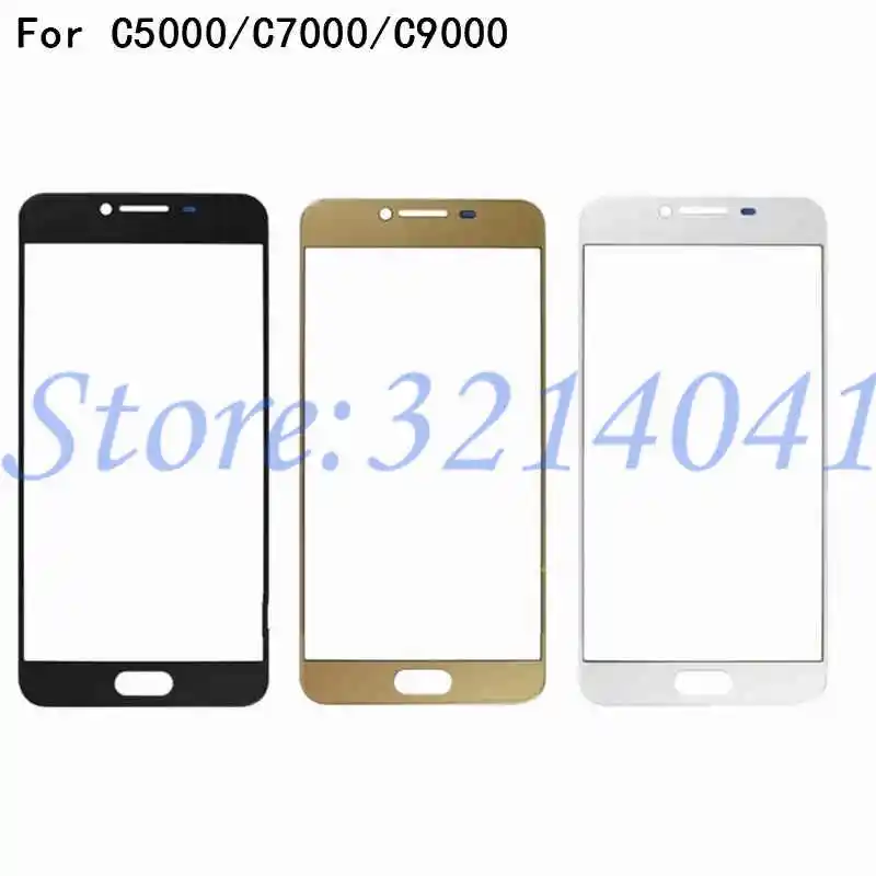 Высокое качество для Samsung Galaxy C5 C5000 C7 C7000 C9 Pro C9000 передняя внешняя стеклянная линза