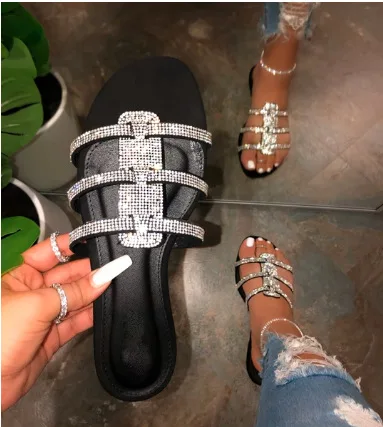 New Summer Shoes Women Crystal Slippers Ladies Sweet Girl Elegant Woman Flat Sandals Fashion Beach Outdoor Casual Female Shoes
New Summer Shoes Women Crystal Slippers Ladies Sweet Girl Elegant Woman Flat Sandals Fashion Beach Outdoor Casual Female Shoes