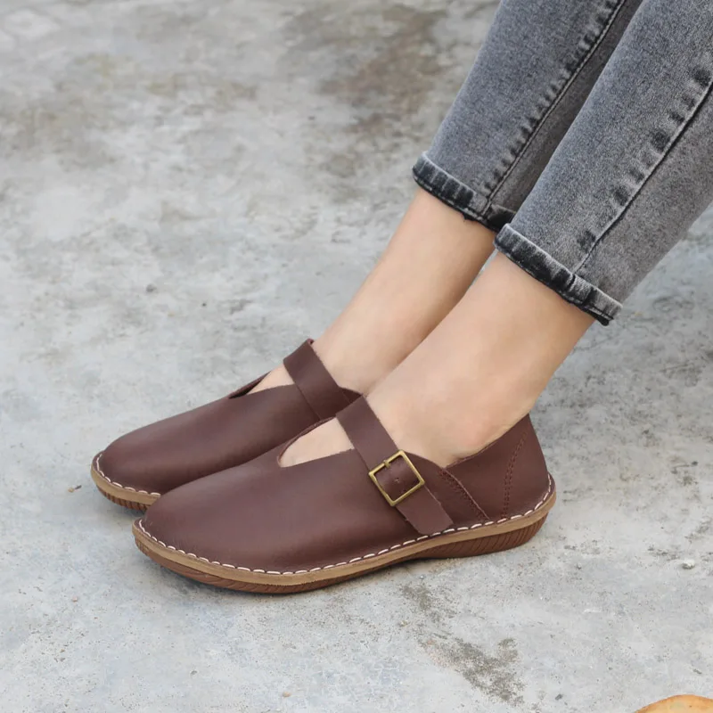 Women's Shoes Flat Round toe Woman Flat Shoes Moccasins 100% Genuine Leather Ballet Flats Women Spring Shoes Female Footwear
Women's Shoes Flat Round toe Woman Flat Shoes Moccasins 100% Genuine Leather Ballet Flats Women Spring Shoes Female Footwear