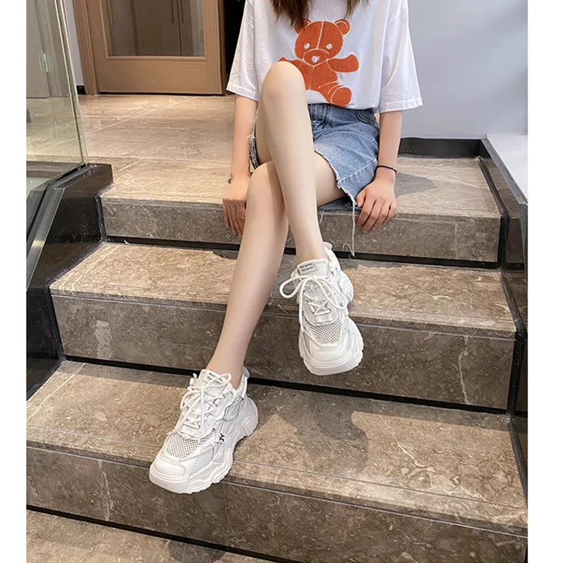 New Casual Women Sneakers Air Mesh Elegant Ins Green Round Toe First Layer Cowhide Lace-Up Flat Platform Mid Heel Leisure Shoes
New Casual Women Sneakers Air Mesh Elegant Ins Green Round Toe First Layer Cowhide Lace-Up Flat Platform Mid Heel Leisure Shoes