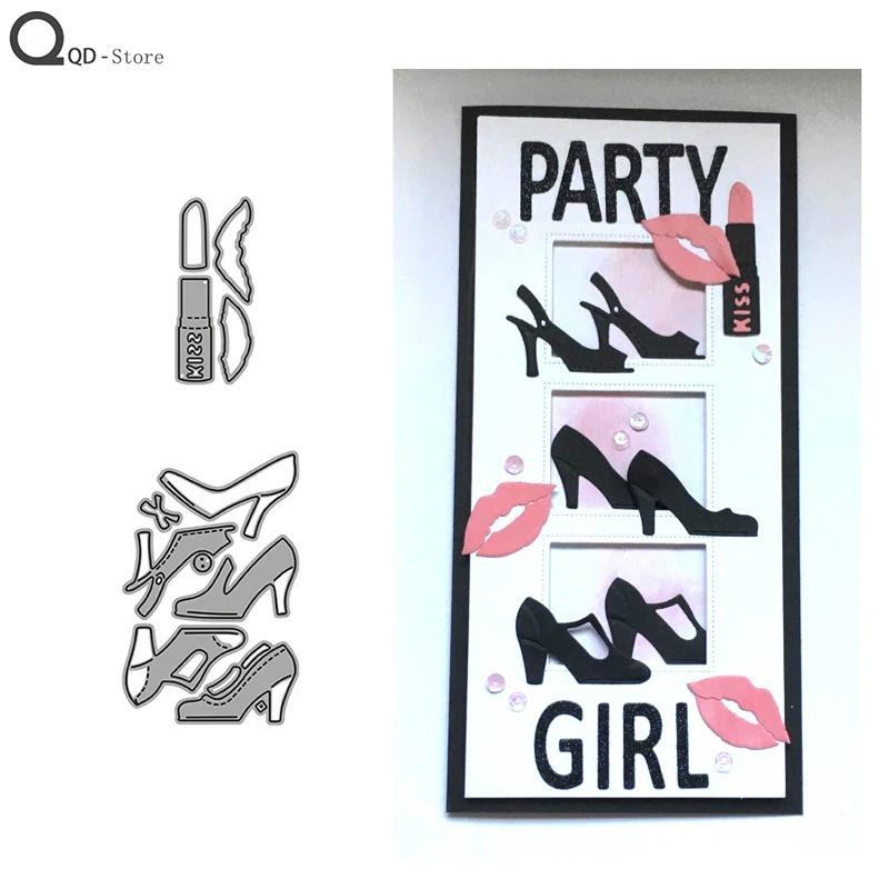 High Heels Lipstick Model Cutting Dies Stamps Dies Scrapbooking Mold Cut Handmade Tools DIY Craft Decoration 2021 New Metal Dies
High Heels Lipstick Model Cutting Dies Stamps Dies Scrapbooking Mold Cut Handmade Tools DIY Craft Decoration 2021 New Metal Dies