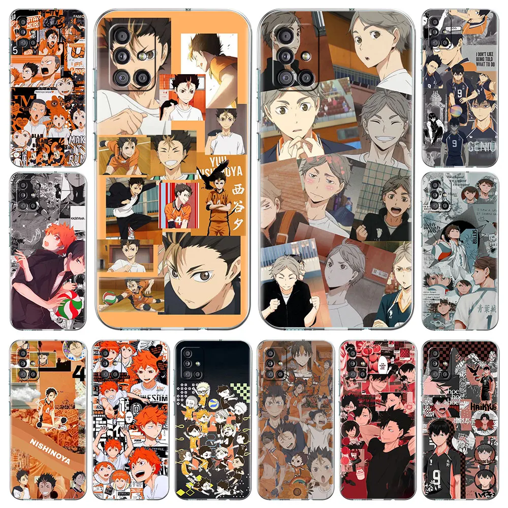 Anime Haikyuu Cartoon Transparent Phone Case For Samsung Galaxy A51 A12 A52 A32 A21s A31 A71 A72 A11 A02 A01 Soft Funda Cover
Anime Haikyuu Cartoon Transparent Phone Case For Samsung Galaxy A51 A12 A52 A32 A21s A31 A71 A72 A11 A02 A01 Soft Funda Cover