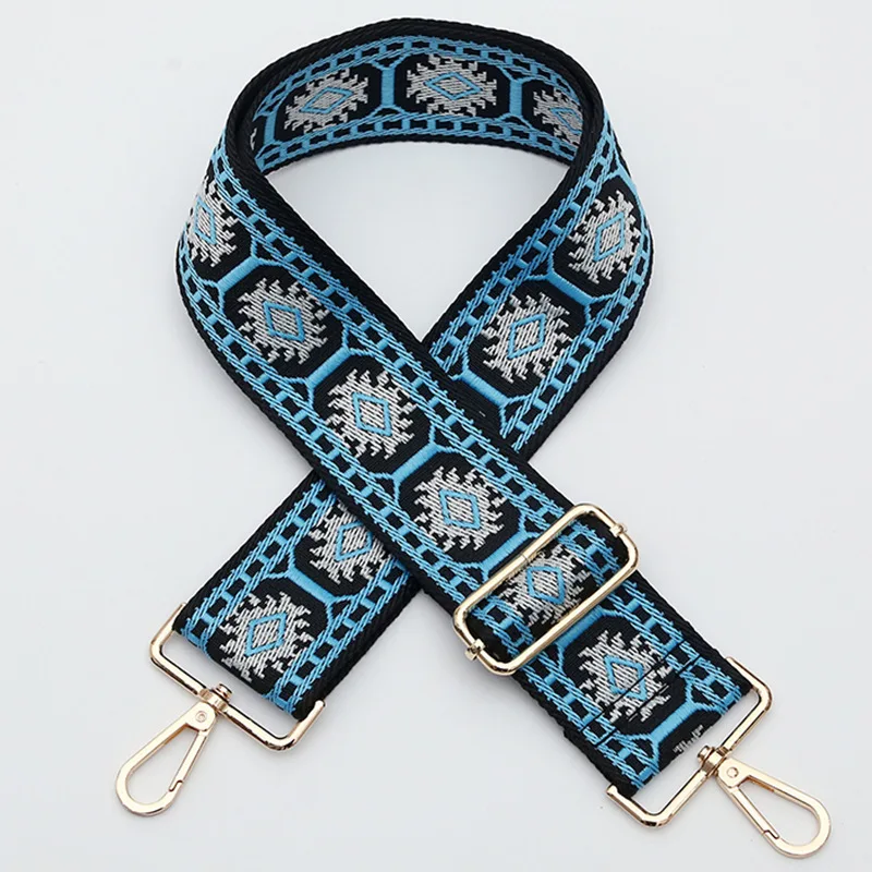 130cm Ethnic Style Jacquard Wide Shoulder Strap Bag Straps Belts Adjustable All-match Colorful Handbag Handles Bag Accessories
130cm Ethnic Style Jacquard Wide Shoulder Strap Bag Straps Belts Adjustable All-match Colorful Handbag Handles Bag Accessories