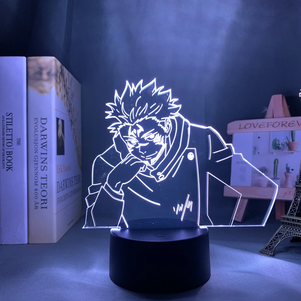 Аниме-фигурка лампа Yuji Itadori juютсу Kaisen светодиодные неоновые ночники для детей подарок на день рождения акриловые Креативные украшения для с...
Аниме-фигурка лампа Yuji Itadori juютсу Kaisen светодиодные неоновые ночники для детей подарок на день рождения акриловые Креативные украшения для с...