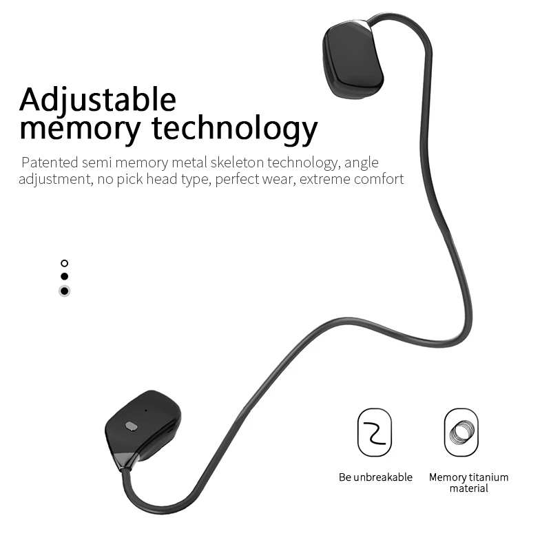 Наушники с костной проводимостью, Bluetooth Беспроводные спортивные наушники, гарнитура, стерео, Hands-free с микрофоном для спорта на открытом возд...
Наушники с костной проводимостью, Bluetooth Беспроводные спортивные наушники, гарнитура, стерео, Hands-free с микрофоном для спорта на открытом возд...
