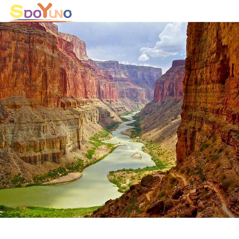 SDOYUNO Valley Frame Painting By Numbers DIY Full Set Acrylic Paint Unique Gift Picture Coloring By Numbers Landscape Home Decor 
SDOYUNO Valley Frame Painting By Numbers DIY Full Set Acrylic Paint Unique Gift Picture Coloring By Numbers Landscape Home Decor