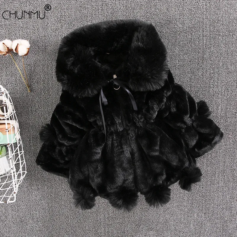 Baby Girl Clothes Winter Warm Artificial Fur Coat Fashion Girls Wool Sweater Jacket Fur Ball Thickened Cotton Baby Coat
Baby Girl Clothes Winter Warm Artificial Fur Coat Fashion Girls Wool Sweater Jacket Fur Ball Thickened Cotton Baby Coat