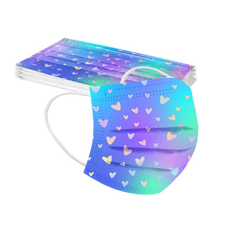 Fashion Women Face Mask Disposable Protection 3Ply Masks For Adult Colorful Mouth Mask Party Decoration Breathable Veil Cosplay
Fashion Women Face Mask Disposable Protection 3Ply Masks For Adult Colorful Mouth Mask Party Decoration Breathable Veil Cosplay