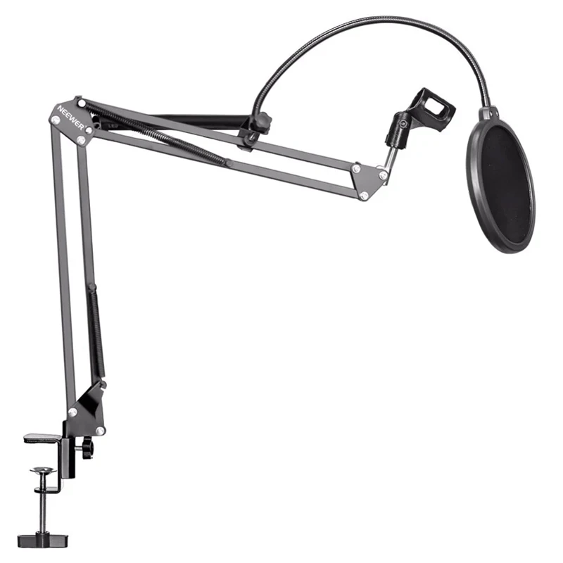 Bm800 Professional Suspension Microphone Kit Studio Live Stream Broadcasting Recording Condenser Microphone Set(Black+Silver)
Bm800 Professional Suspension Microphone Kit Studio Live Stream Broadcasting Recording Condenser Microphone Set(Black+Silver)