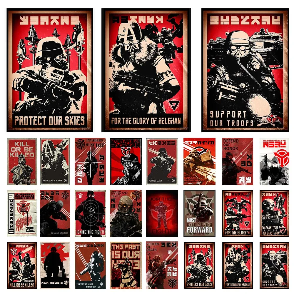 Killzone 3 Helghast Glory Vintage Metal Tin Sign Retro Tin Plate Sign Wall Art for Living Room Decor Room Decor Man Cave Sign
Killzone 3 Helghast Glory Vintage Metal Tin Sign Retro Tin Plate Sign Wall Art for Living Room Decor Room Decor Man Cave Sign