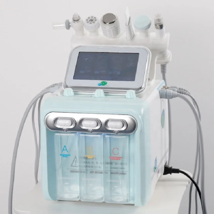 6 in 1 Hydro Peel Microdermabrasion Hydra Facial Hydrafacial Deep Cleaning RF Face Lift Skin Tightening Spa Beauty Machine
6 in 1 Hydro Peel Microdermabrasion Hydra Facial Hydrafacial Deep Cleaning RF Face Lift Skin Tightening Spa Beauty Machine
