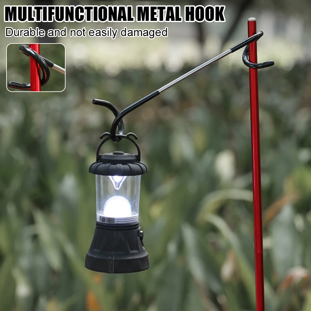 Camping Hook Multifunctional Stainless Steel Tent Pole Light Stand Portable Hunting Fishing Lantern Stand Outdoor Equipment
Camping Hook Multifunctional Stainless Steel Tent Pole Light Stand Portable Hunting Fishing Lantern Stand Outdoor Equipment
