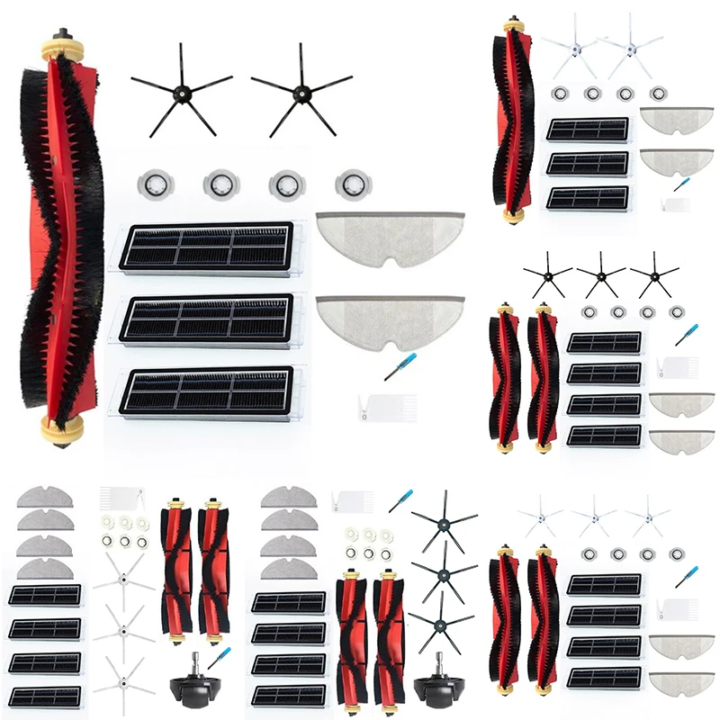 Kit Filter Part Side Brush Replacement Spare Supplies Vacuum Cleaner For Xiaomi Roborock S6 S60 S65 S5 MAX T6
Kit Filter Part Side Brush Replacement Spare Supplies Vacuum Cleaner For Xiaomi Roborock S6 S60 S65 S5 MAX T6