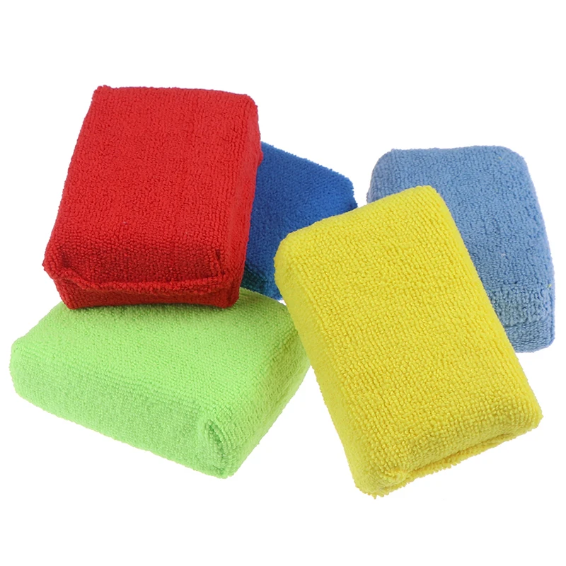 5 PCS Car Care Premium Microfiber Applicators Sponges,Cloths,Microfibre Hand Wax Polishing Detailing Pad 
5 PCS Car Care Premium Microfiber Applicators Sponges,Cloths,Microfibre Hand Wax Polishing Detailing Pad
