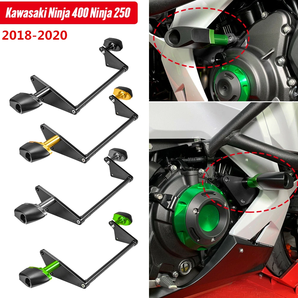 Ползунок для рамы мотоцикла защитная крышка двигателя накладка Kawasaki NINJA400 NINJA 400 250