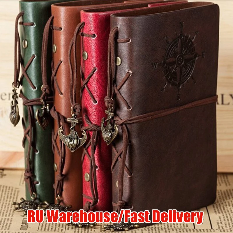 A5/A6/A7 Retro Spiral Notebook Diary Notepad Vintage Pirate Anchors PU Leather Note Book Office Stationery Gift Traveler Journal
A5/A6/A7 Retro Spiral Notebook Diary Notepad Vintage Pirate Anchors PU Leather Note Book Office Stationery Gift Traveler Journal