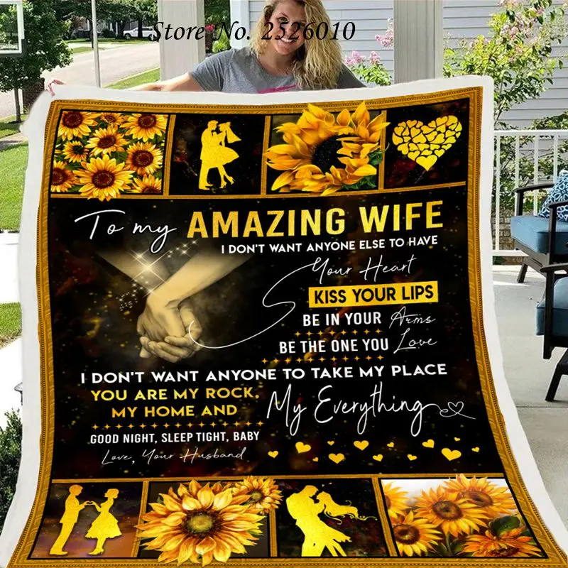 3D бархатное плюшевое одеяло Sunflower To My Amazing Woman, покрывало для детей, одеяло Sherpa для девочек, покрывало на диван, покрывало, дорожный подарок 03
3D бархатное плюшевое одеяло Sunflower To My Amazing Woman, покрывало для детей, одеяло Sherpa для девочек, покрывало на диван, покрывало, дорожный подарок 03