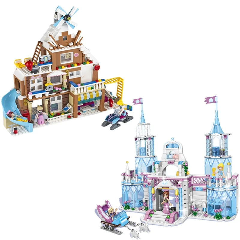 Tech City Villa Building Blocks Girls Assemble Toys Ice Princess House Castle Lego Modular Building for Kids Birthday Gifts
Tech City Villa Building Blocks Girls Assemble Toys Ice Princess House Castle Lego Modular Building for Kids Birthday Gifts