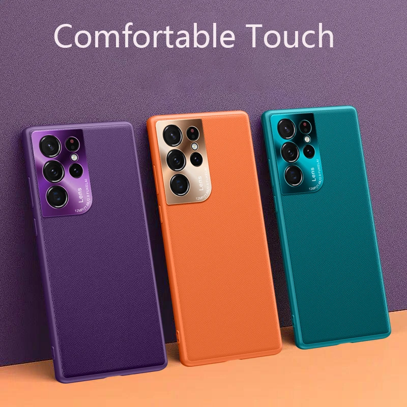 Phone Cover For Samsung Galaxy S21 Note 20 Ultra S20 FE Case Luxury Leather Matte Protect Back Case for Samsung S21Plus S21Ultra
Phone Cover For Samsung Galaxy S21 Note 20 Ultra S20 FE Case Luxury Leather Matte Protect Back Case for Samsung S21Plus S21Ultra