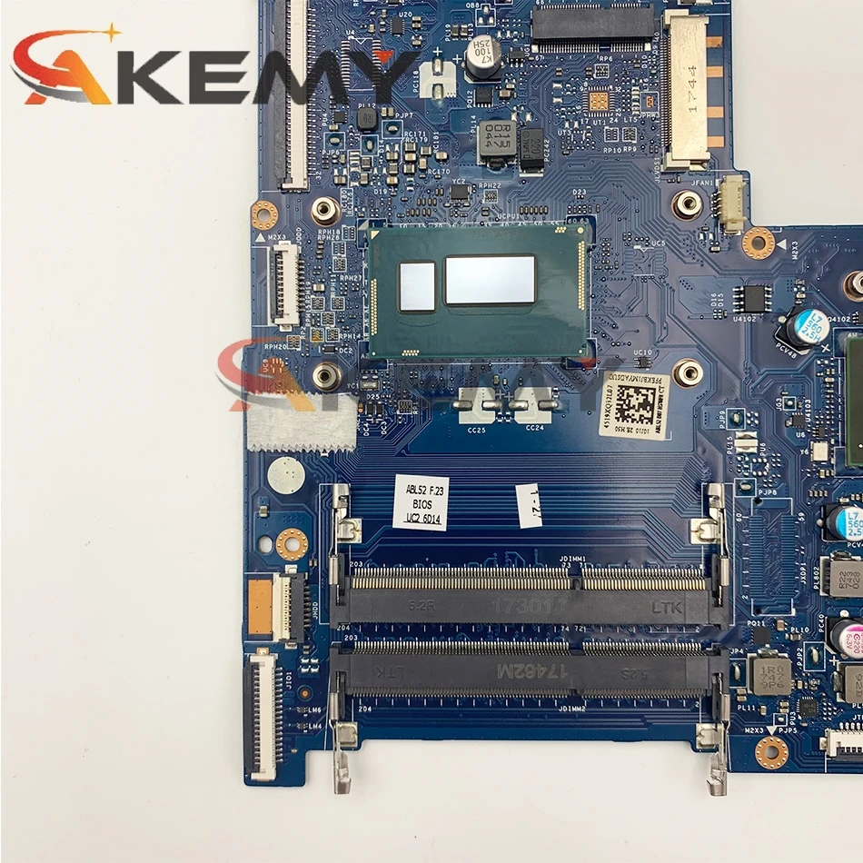 For HP 15-ac106TX 815245-601 815245-001 815245-501 Laptop Motherboard AHL50/ABL52 LA-C701P Rev:1.0 R5M330 2GB i5-5200U PRO
For HP 15-ac106TX 815245-601 815245-001 815245-501 Laptop Motherboard AHL50/ABL52 LA-C701P Rev:1.0 R5M330 2GB i5-5200U PRO