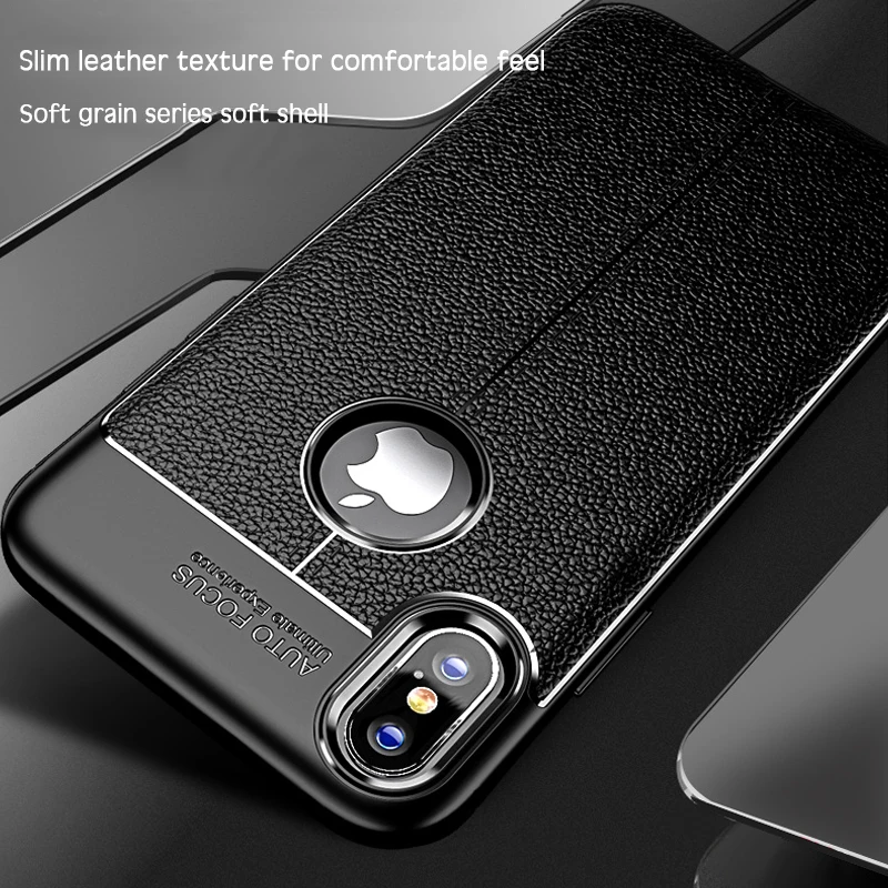 Кожаный чехол для iphone XS XR X MAX SE роскошный силиконовый бампер телефона iPhone 7 8 6 6S
