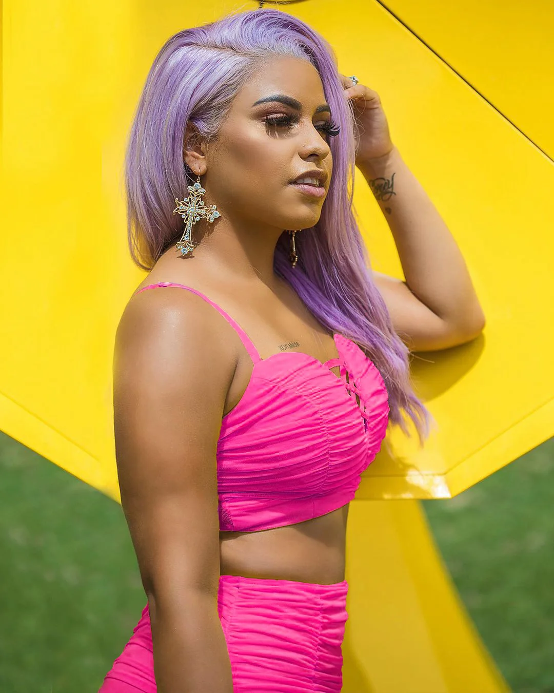 Sexy Nightclub Style Women's Clothing Fashion Casual Solid Color Tube Top Sling Hollow Out Pleated Hip Skirt Two Piece Set 
Sexy Nightclub Style Women's Clothing Fashion Casual Solid Color Tube Top Sling Hollow Out Pleated Hip Skirt Two Piece Set